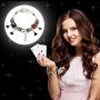 Lola Bella Gifts Casino Poker Charm Bracelet w/ Gift Box and Organza Pouch