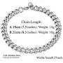 FindChic Curb Chain Bracelet for Men or Women 18K Gold Plated/Stainless Steel/Black Chunky Wrist Link Chains Bracelets for Boys 5MM 7MM 9MM 12MM Width 7.5/ 8.3 2 Length Options, with Jewelry Box