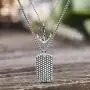 Steve Madden 28 Inch Oxidized Stainless Steel Box and Curb Chain Anchor and Dogtag Duo Pendant Necklace for Men Steve Madden 28 Inch Oxidized Stainless Steel Box and Curb Chain Anchor and Dogtag Duo Pendant Necklace for Men