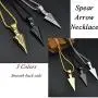 U7 Men Rock Hip Hop Jewelry Stainless Steel Cool Spear Point Arrowhead/Wolf Teeth Pendant Necklace, with Customize Engrave Service U7 Men Rock Hip Hop Jewelry Stainless Steel Cool Spear Point Arrowhead/Wolf Teeth Pendant Necklace, with Customize Engrave Service