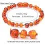 Tiande Polished Baltic Amber Bracelet for Adult - Choose Your Color and Choose Your Size! Genuine Baltic Amber Tiande Polished Baltic Amber Bracelet for Adult - Choose Your Color and Choose Your Size! Genuine Baltic Amber
