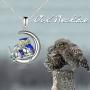 YFN Mother Daughter Necklace Sterling Silver Owl Pendant Necklace Gifts for Mom Daughter