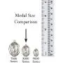 F A Dumont Sterling Silver St. Mary Magdalene Pendant with 18'' Stainless Steel Lite Curb Chain. Patron Saint of Penitent Sinners F A Dumont Sterling Silver St. Mary Magdalene Pendant with 18'' Stainless Steel Lite Curb Chain. Patron Saint of Penitent Sinners