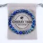 Cherry Tree Collection Natural Semi-Precious Gemstone Beaded Stretch Bracelet 8mm Round Beads 7'' Cherry Tree Collection Natural Semi-Precious Gemstone Beaded Stretch Bracelet 8mm Round Beads 7''