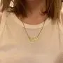 Old English Babygirl Necklaces for Women Gothic Princess Angle Blessed Pendant Baby Girl Necklaces 18k Gold Plated Stainless Steel Jewelry Old English Babygirl Necklaces for Women Gothic Princess Angle Blessed Pendant Baby Girl Necklaces 18k Gold Plated Stainless Steel Jewelry