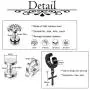 JOVIVI 8 Pairs Mixed Style Punk Skull/Plugs Taper/Cross Huggie Hoop Stainless Steel Screw Stud Earrings Set for Mens Womens Goth Jewelry JOVIVI 8 Pairs Mixed Style Punk Skull/Plugs Taper/Cross Huggie Hoop Stainless Steel Screw Stud Earrings Set for Mens Womens Goth Jewelry