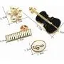 CAROMAY 4 PC Piano Lapel Pins Set Enamel Pins Cute Guitar Note Flower Brooches for Men Women Music Lover Jacket CAROMAY 4 PC Piano Lapel Pins Set Enamel Pins Cute Guitar Note Flower Brooches for Men Women Music Lover Jacket