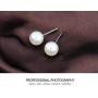 Danbihuabi Silver Plated Jewelry Sets White Faux Pearl, No Color, Size No Size