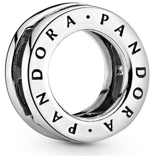 Pandora Jewelry Reflexions Logo Circle Clip Charm