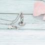 Gredstar Lighthouse Urn Necklace for Ashes Memorial Keepsake Pendant with Starfish Charms Cremation Jewelry