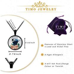 G-Ahora Naruto Necklace Uzumaki Naruto Uchiha Sasuke Haruno Sakura Hatake Kakashi Necklace Naruto Jewelry for Men Woman