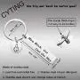 CYTING Funny Cow Gift Moo Bitch Get Out The Hay Cow Keychain Cow Jewelry Sarcastic Gift for Cow Lover Farmer