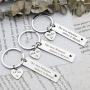 Eigso Sister Keychain Set for 2 3 4 The Love Between Sisters is Forever Sister Keychain from Sister Sister Jewelry Gift