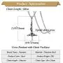 Xusamss Punk Titanium Steel Inverted Cross Pendant Skull Necklace,24inches Chain Xusamss Punk Titanium Steel Inverted Cross Pendant Skull Necklace,24inches Chain