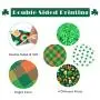 16 Pairs St. Patricks Day Leather Earrings Irish Shamrock Dangle Earrings Green Good Luck Clover Earrings 16 Pairs St. Patricks Day Leather Earrings Irish Shamrock Dangle Earrings Green Good Luck Clover Earrings