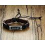 PJ Jewelry 2 Pack Religious What Would Jesus Do WWJD Braided Leather Bracelet Wristband for Men