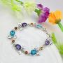 RONLLNA Bracelet for Women Birthstone Charm Eternal Love Crystal Jewelry for Women Girl