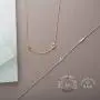 Deidreamers Sterling Silver Personalized Mini Letter Initials Necklace