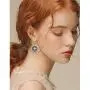 DAMLENG 3 Pairs Bohemian Vintage Round Enamel Flower Pattern Dangle Earrings Retro Boho Dangle Drop Earrings for Women Girls Jewelry Accessories Set DAMLENG 3 Pairs Bohemian Vintage Round Enamel Flower Pattern Dangle Earrings Retro Boho Dangle Drop Earrings for Women Girls Jewelry Accessories Set