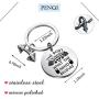 PENQI Fitness Keychain Bodybuilding Jewelry Body Achieves What The Mind Believes Keychain Gym Workout Gift for Fitness Lover Personal Fitness Coach