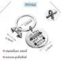 PENQI Fitness Keychain Bodybuilding Jewelry Body Achieves What The Mind Believes Keychain Gym Workout Gift for Fitness Lover Personal Fitness Coach