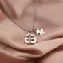 BAUNA Jigsaw Puzzle Piece Autism Awareness Necklace Autism Teacher Gift Mother Autism Gift Autistic Pride Jewelry BAUNA Jigsaw Puzzle Piece Autism Awareness Necklace Autism Teacher Gift Mother Autism Gift Autistic Pride Jewelry