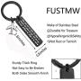 FUSTMW Pilot Gift Flight Attendant Gift Fly Safe Keychain Traveling Gifts May Your Air Be Clear The Flight Be Smooth The Plane Be Safe Airplane Jewelry