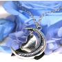 LLAMEVOL I Love You to The Moon and Back Pendant Heart Necklaces Jewelry for Women Girls Girlfriend Men