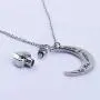 Fanery Sue Personalized Custom Love You to The Moon and Back Cremation Urn Necklace for Ashes Memorial Pendant Jewelry Fanery Sue Personalized Custom Love You to The Moon and Back Cremation Urn Necklace for Ashes Memorial Pendant Jewelry