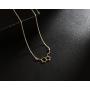 Rosa Vila Happiness Serotonin Molecule Necklace For Women, Happy Serotonin Necklace, Science Jewelry For Women, Ideal Necklaces For Teacher, Professor, Chemistry Grad, And Science Lovers