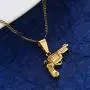 Yongkan Jewelry Gold Plated Revolver Pistol Gun Hip Hop Pendant Necklace Yongkan Jewelry Gold Plated Revolver Pistol Gun Hip Hop Pendant Necklace