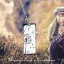 ROMANTICWORK 925 Sterling Silver Dandelion Necklaces for Women Make a Wish Necklace Dandelion Rectangle Festoon Necklace Dandelion Inspirational Jewelry for Women