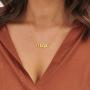 MyNameNecklace Personalized Old English Font Name Necklace -Custom Jewelry Nameplate Christmas Jewelry Gift