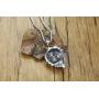 VNOX Stainless Steel Lion Head Pendant Necklace