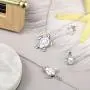 Yaomiao 3 Pieces Cute Turtle Adjustable Jewelry Set, Including Turtle Necklace Bracelet Earrings for Women Girl Accessories Yaomiao 3 Pieces Cute Turtle Adjustable Jewelry Set, Including Turtle Necklace Bracelet Earrings for Women Girl Accessories