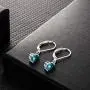 Buyless Fashion Girls And Women Teardrop Dangle Earrings With Leverback CZ Stone Buyless Fashion Girls And Women Teardrop Dangle Earrings With Leverback CZ Stone