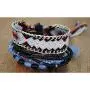 The Woos Lightweight Tassel Bead Wrap Bracelets Braided Boho Charm Bracelet Stackable Multilayer Bracelets Cord for Women Girls Party Birthday Jewelry