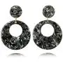 SMALLLOVE Acrylic Earrings Set for Women Girls Fashion Retro Bohemian Statement Leopard Print Geometric Resin Acetate Drop Dangle Hoop Studs Earrings SMALLLOVE Acrylic Earrings Set for Women Girls Fashion Retro Bohemian Statement Leopard Print Geometric Resin Acetate Drop Dangle Hoop Studs Earrings