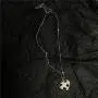 Pingyongchang 2pcs Silver Plated Cow Print Furs Necklace and Earring Cute Short Choker Fashion Simple Heart Pendant Necklaces for Women Girls Kids Pingyongchang 2pcs Silver Plated Cow Print Furs Necklace and Earring Cute Short Choker Fashion Simple Heart Pendant Necklaces for Women Girls Kids