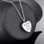 HooAMI Cremation Jewelry for Ashes Heart Urn Necklace Memorial Pendant for Family HooAMI Cremation Jewelry for Ashes Heart Urn Necklace Memorial Pendant for Family