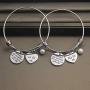 Unique Bangle Bracelet Gifts for Sisters Best Friend Jewelry Sister Bracelet Gift Big Sis Mid Sis Lil Sis Gift Sister Birthday Gifts Sister Graduation Gift Special Day Gift Charm Bangle Bracelet