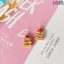 Food Earrings - Handmade Earrings Resin Food Hook Dangle Earrings,Acrylic Colored Clay Fruit Earrings,Cute Dangly Earrings Gifts for Women/Girls