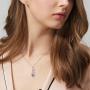 Mother Day Gift Clearance Infinity Necklace for Women S925 Sterling Silver Infinity Jewelry I Love You Forever Pendant Necklace Gifts for Women 18+2 Inch with Gift Box
