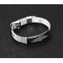 JF.JEWELRY Inspirational Silicone Band Adjustable Cuff Bracelets Personalized Engraved Gifts to My Son Bracelet for Him & Her, Graduation Bracelets for My Son