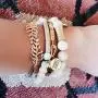 Kinsley Armelle Glitz Collection - Khaki Bracelet Kinsley Armelle Glitz Collection - Khaki Bracelet