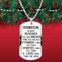 Grandson Inspirational Jewelry Necklace Gift- Always Remember You are Braver Stronger Smarter