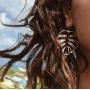 JOYID Monstera Leaf Dangle Earrings Bohemia Palm Leaves Drop Earrings Jewelry for Women Girls