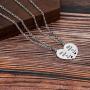 Bestie necklace for 2 Best Friends Forever Necklace BFF Necklace Broken Heart Necklace Couples Jewelry