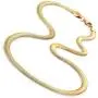 Gold Toned 316L Stainless Steel Mens Necklace Snake Chain 20'' - Necklaces for Men - Mens Jewelry (6MM)