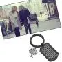 FUSTMW Unbiological Sister Gifts Thank You for Being My Unbiological Sister Keychain Friendship Jewelry Soul Sisters Gifts for BFF